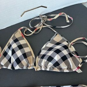 Burberry bikini top. Size M.